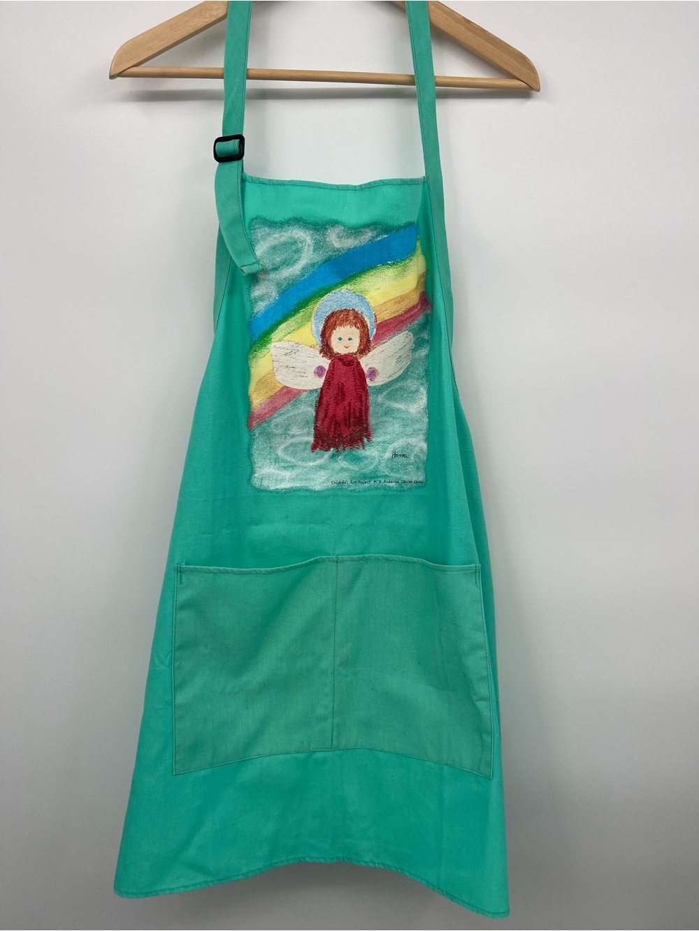 Angel Rainbow Apron MD Anderson